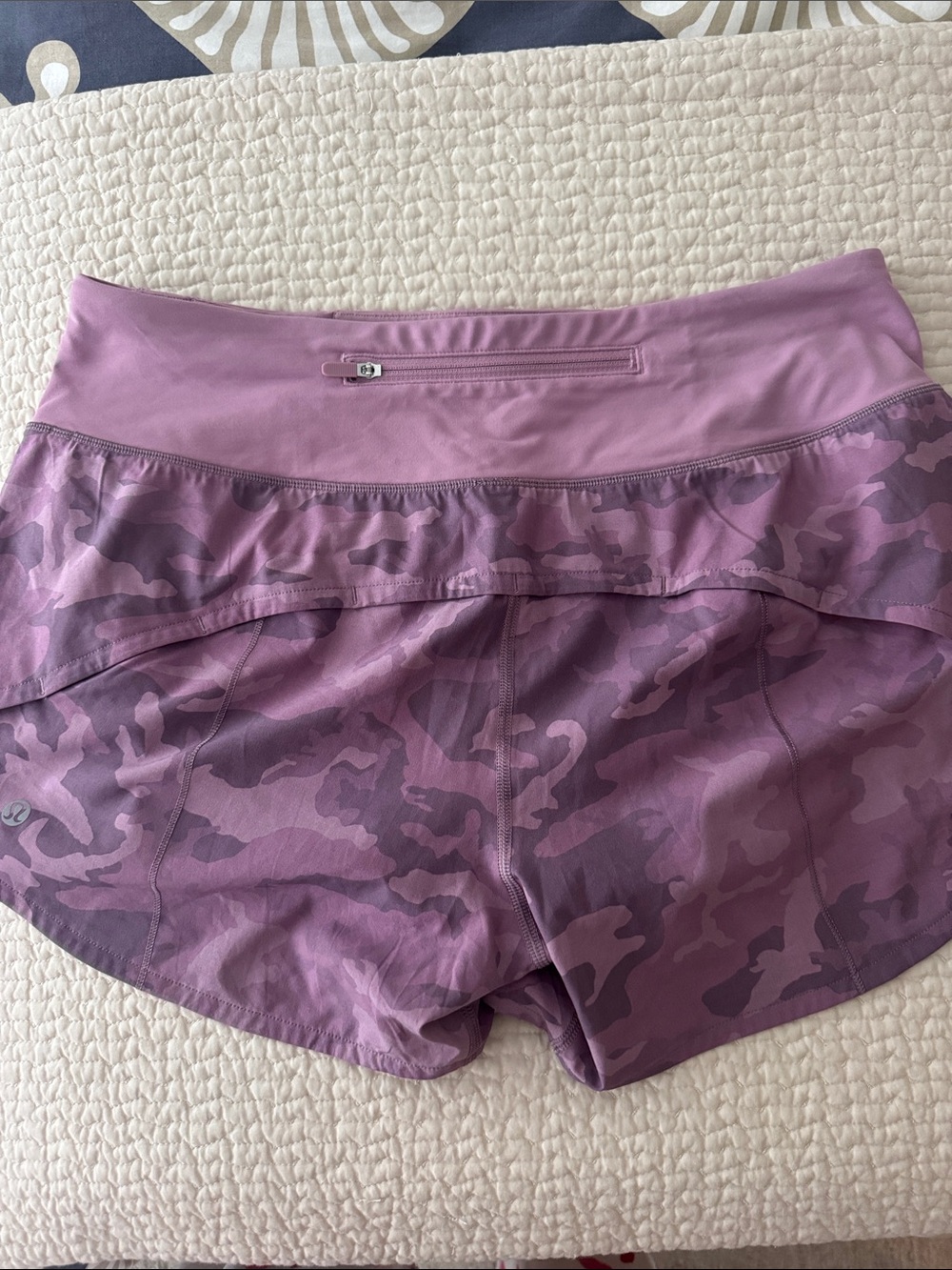 lululemon athletica Purple Camo Athletic Skirt with Built-In Shorts - Picture 3 of 3